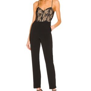 NWT - Superdown Lace Jumpsuit